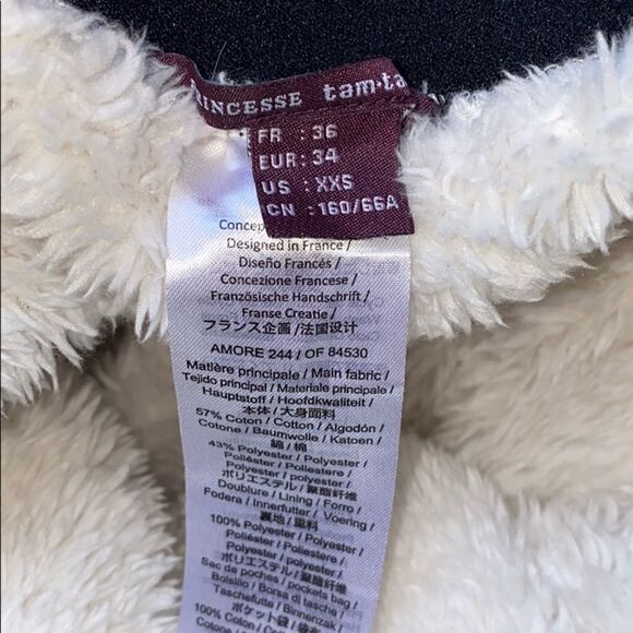 PRINCESSE TAM TAM Double Lined Grey Joggers-XXS - Picture 7 of 8